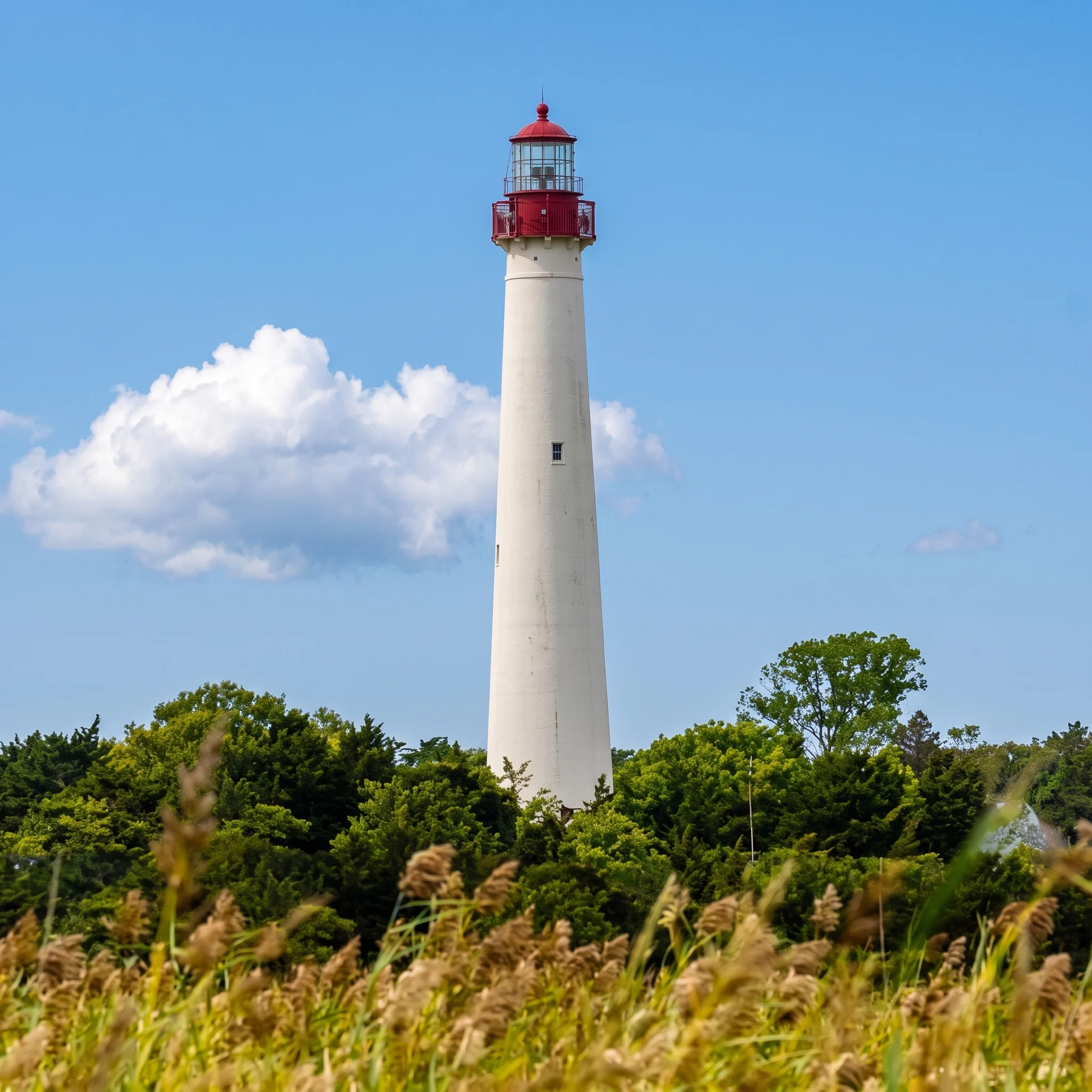 Cape May Lighthouse from the air