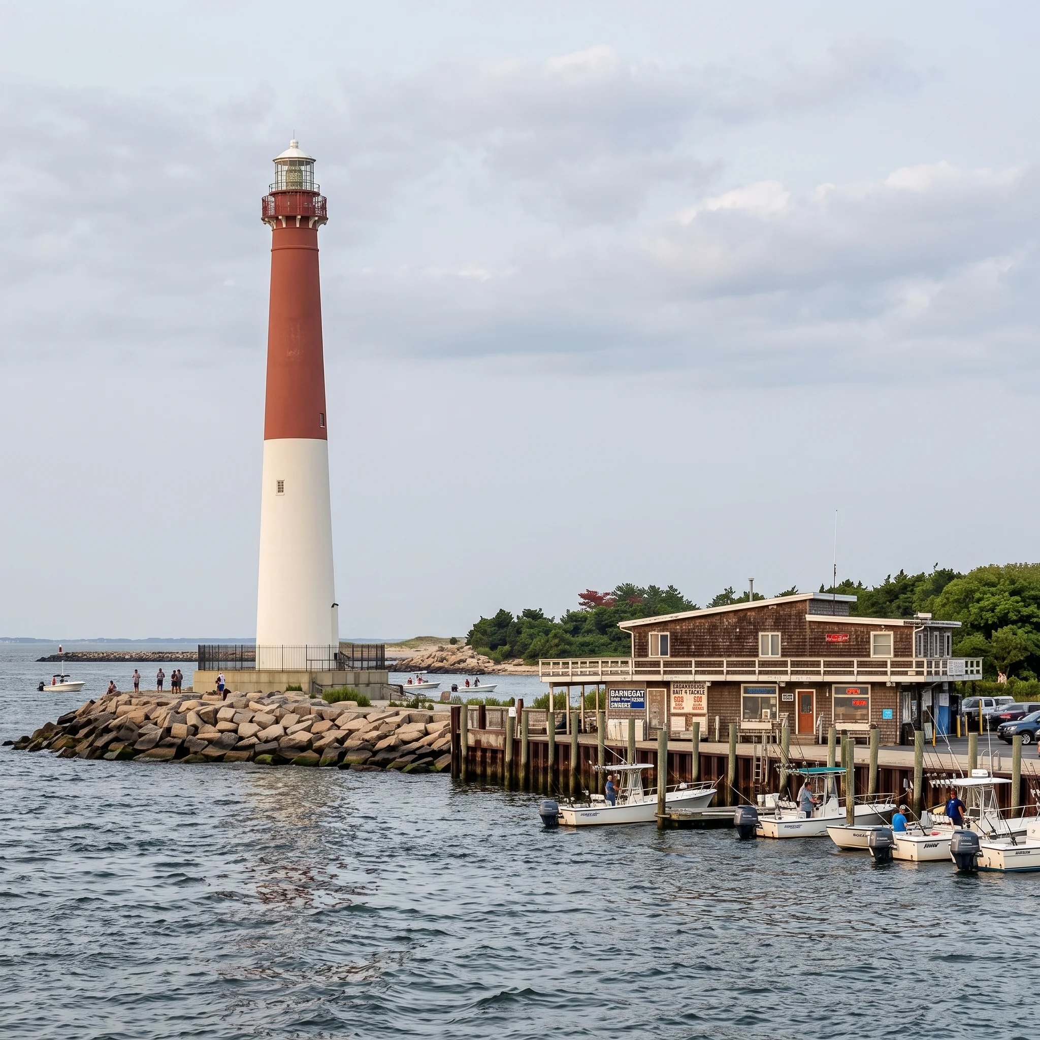 LBI Lighthouse from the air
